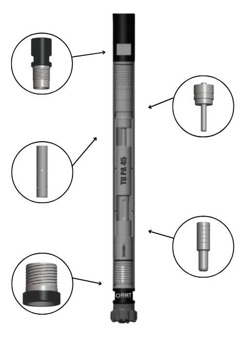 TU PA 45 Spare Parts